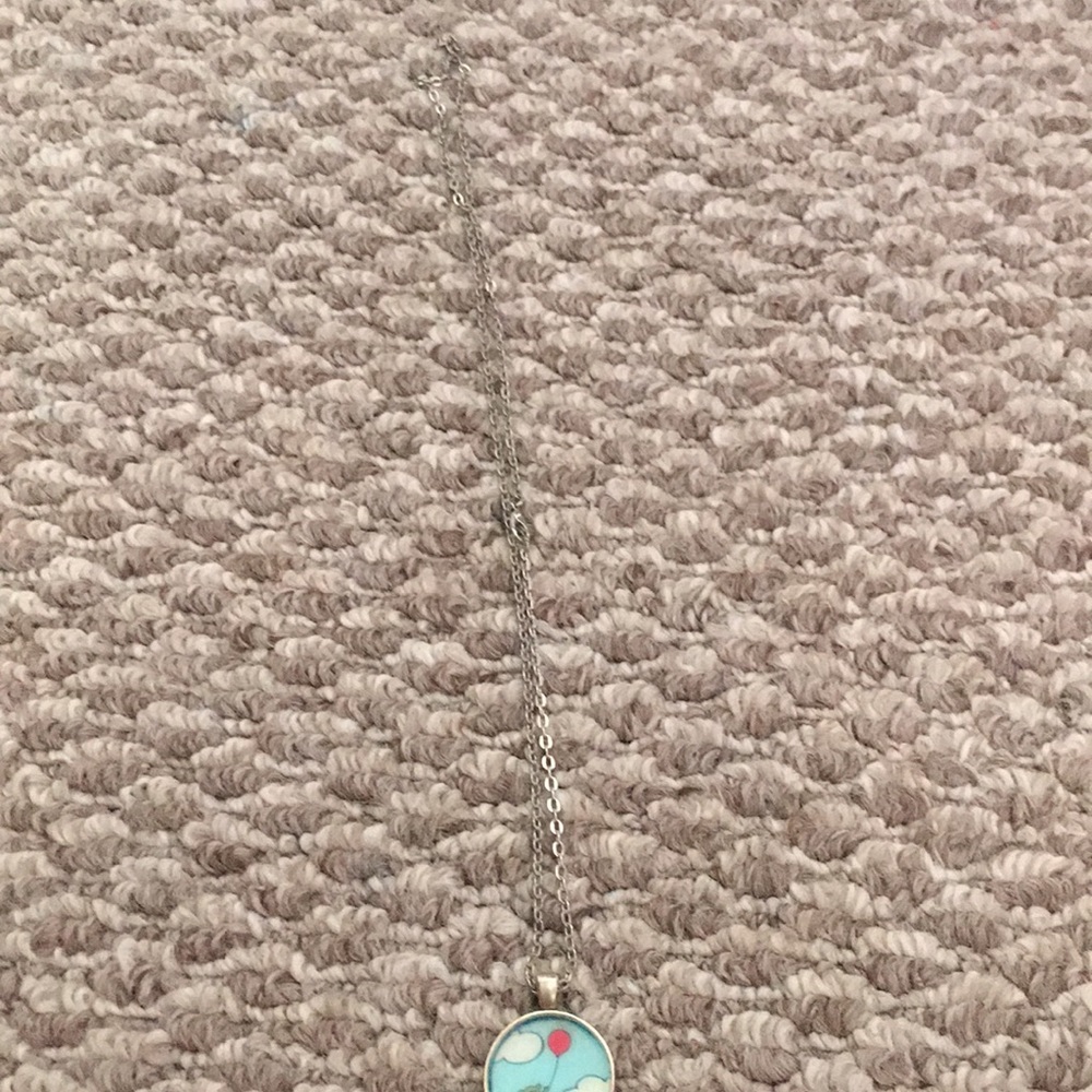 A teddy bear 🧸 necklace